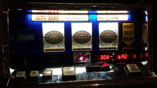 Еksempel på en jackpot i et offline casino